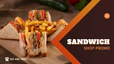 Sandwich Shop Promo