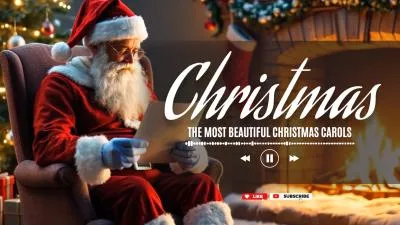  Santa Claus Merry Christmas Songs Carols Music Playlist Youtube Intro