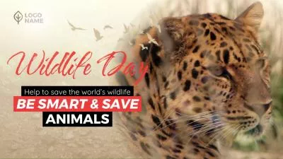 Save Wildlife Nature Protection Charity Promo