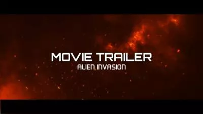 Science Fiction Alien Flame Film Movie Trailer