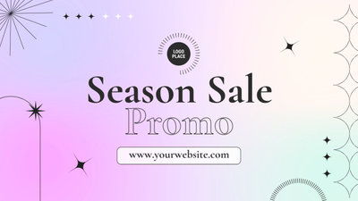 Season Sale Promo Spring