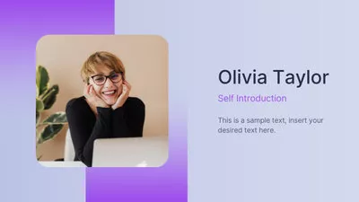 Self Introduction Sample