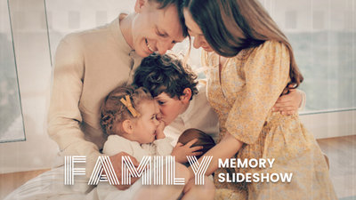 Simple Famille Film Diaporama Vidéo