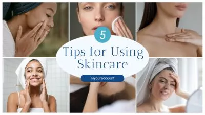 Simple Fashion Makeup Women Skincare Tips