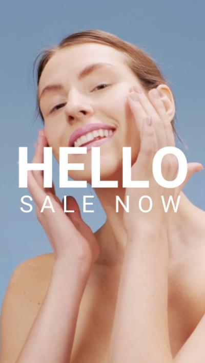 Simple Fashion Skincare Products Promo