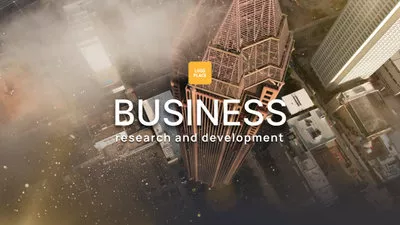 簡單創新商業行業全球公司介紹幻燈片視頻