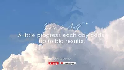  Simple Sky Cloud Nature Motivational Note Quotes Reminder Youtube Intro