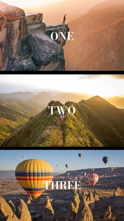 Travel Collage Reels