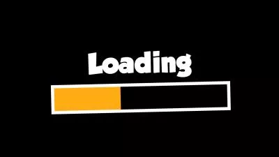  Simple Yellow Loading Bar Business Logo Intro Outro