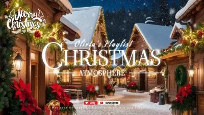 Snow Winter Holiday Season Christmas New Year Music Playlist Youtube Intro