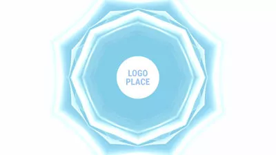 Intro del logotipo copos de nieve