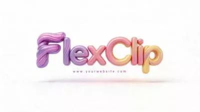 Soft 3d Gradient Cute Ai Logo Animation Reveal Intro