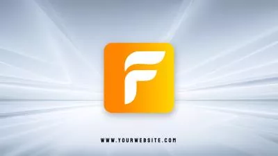 Soft Light Wave Ai Logo Animation Reveal Intro