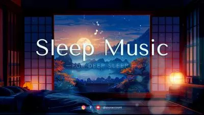  Soft Piano Deep Sleep Music Night White Noise Youtube Channel Intro