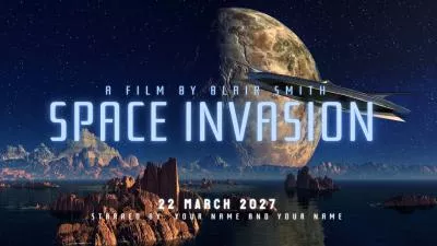  Space Invasion War Planet Earth Universe Tech Movie Youtube Channel Intro