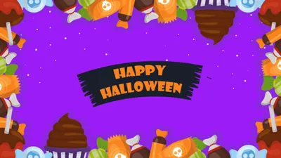 Convite de Halloween assustador
