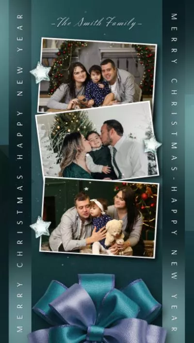 星の輝き、幸せな新年、休日、家族愛、思い出、クリスマスの物語