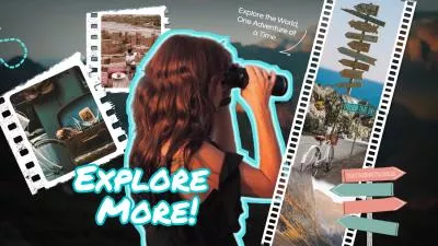  Stop Motion Animation Dance Travel Photo Collage Slideshow