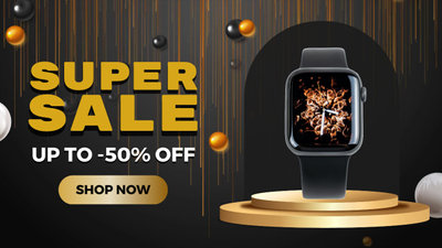 Super Sale Promo Gold 3D Cover