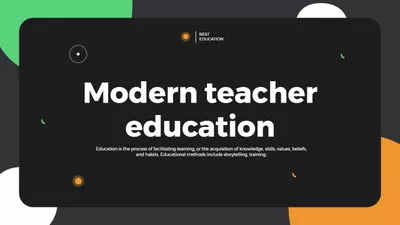 Teacher Education Introduce Promo Student