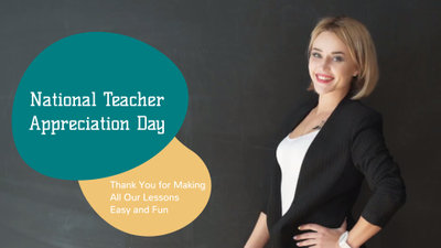 Lehrer Anerkennung Tag Schüler