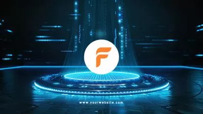 Tech Digital Future Ai Logo Animation Reveal Intro