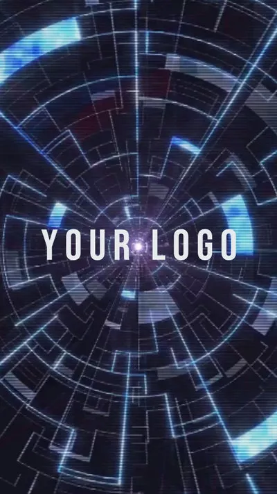 Techno Logo Intro