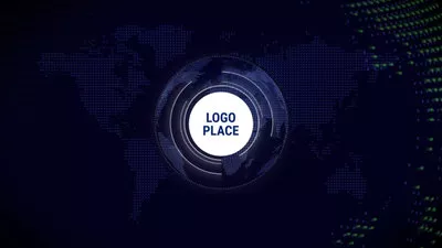 Tecnología Noticias Youtube Video Intro Logo Negocio Corporativo