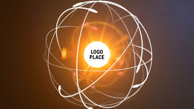 Technologie Kern Logo Reveal Intro
