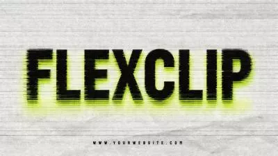Texture Glitch Style Ai Logo Animation Reveal Intro