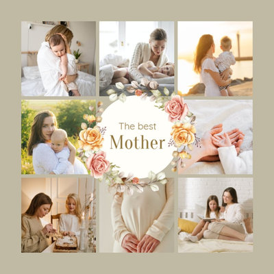 Thank You for Mothers Day Photo Collage Slideshow Instagram