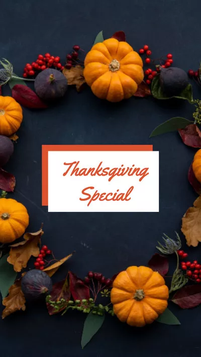 Thanksgiving Promo