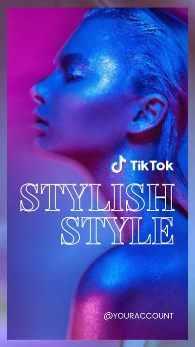 Tiktok módna reklama