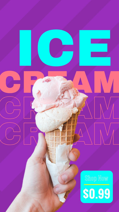 Tiktok Ice Cream Ad