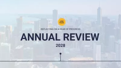 Timeline File 2026 Year Company Business Annual Review Report Slideshow