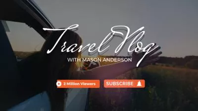 Travel Vlog Collage Slideshow Youtube Intro