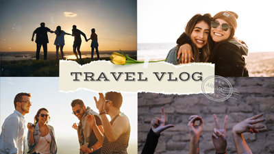 Viaje Con Amigo Vlog Presentación De Diapositivas