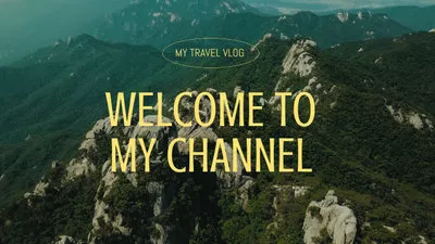 Travel Youtube Channel Intro Outro