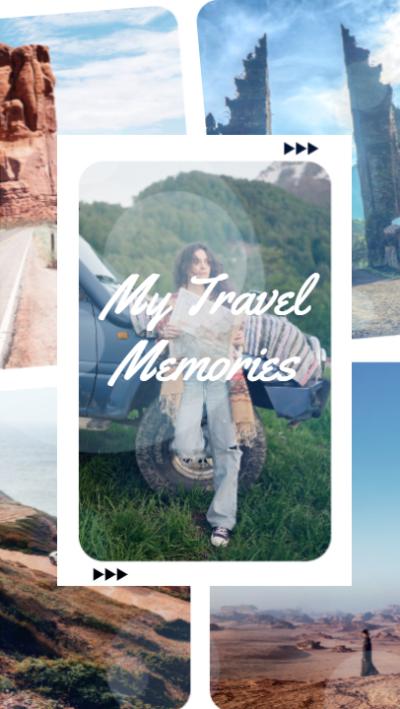 Traveling Slideshow Memory Album