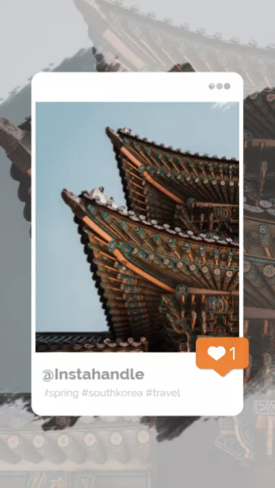 趋势旅游 Instagram 卷轴