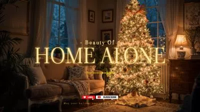 Twinkle Light Christmas Tree Holiday Music Playlist Youtube Intro Video