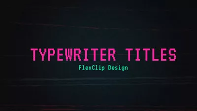 Typewriter Text Pack