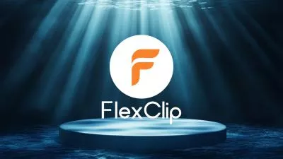 Underwater Light Stage Ai Logo Animation Reveal Intro