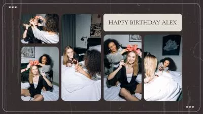 Universal Birthday Animated Photo Collage Slideshow