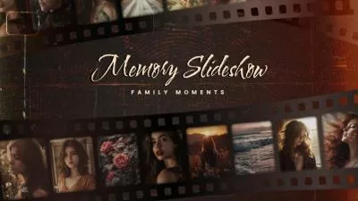 Universal Family Film Memory Photo Collage Slideshow