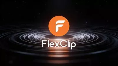 Universe Black Hole Vortex Technology Ai Logo Animation Reveal Intro