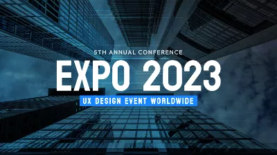 UX Design Event Promo Video