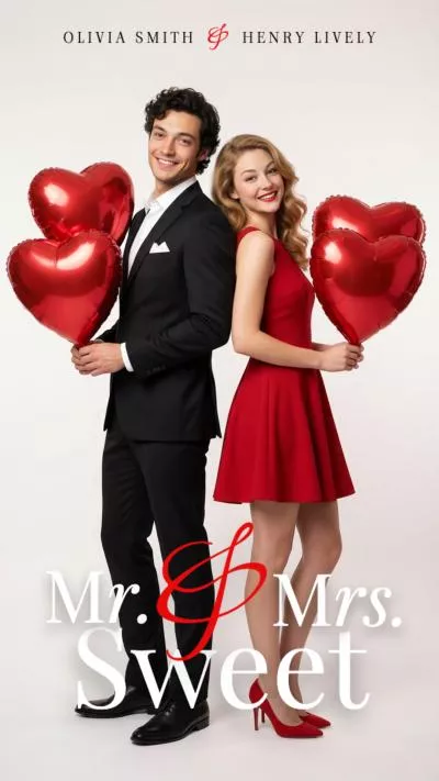 Valentine Couple Poster Tiktok Instagram