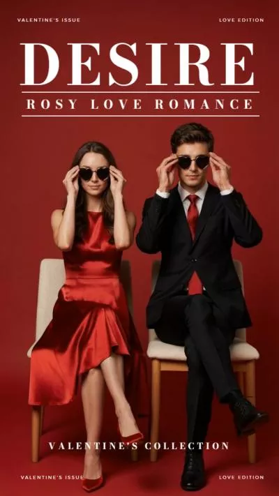 Valentine Rose Couple Shoot