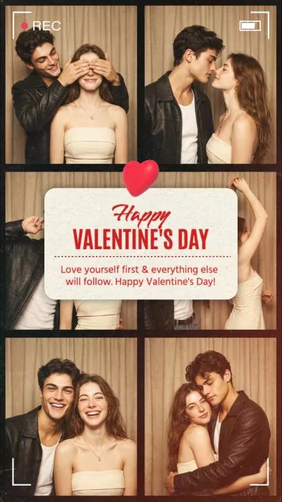 Valentines Day Photobooth Greeting